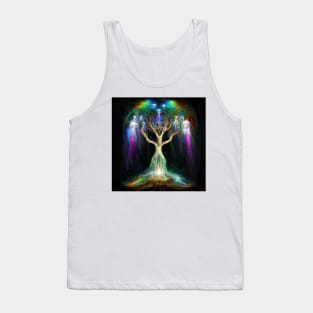 The Iridescent Tree of Life Tank Top